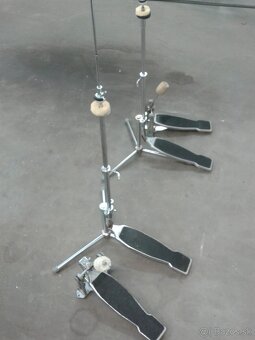 Vintage Amati stojan hi hat+pedal 1960-70 . 2 pary. 30eur - 3