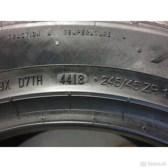 Letné pneumatiky 245/45 R16 CONTINENTAL DOT4418 - 3