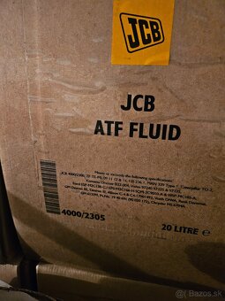 JCB originálne oleje – ATF, GEAR OIL HP PLUS, HP 90 – 20L ba - 3