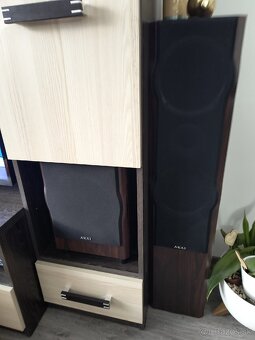 Reproduktory AKAI 5.1 + receiver denon awr-x520bt - 3