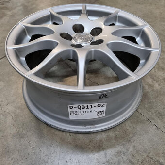 Hliníkové Toyota disky 5x100 R16, 6,5J ET45 - 3