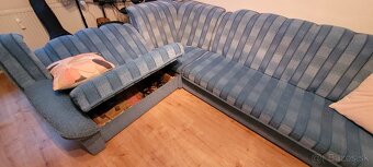 Rohova sedacka rozkladacia s uloznym priestorom - 3