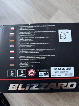 Detská lyžiarska helma BLIZZARD - dievčenská - 3