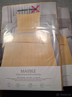 Nove posteľné prádlo- nerozbslené na 2 postele - 3