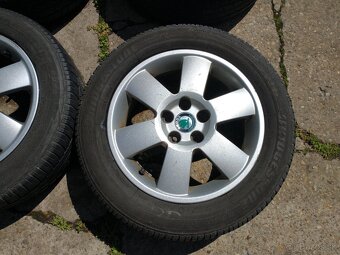 Predam orig r15 alu skoda fabia roomster 195/55 r15 - 3