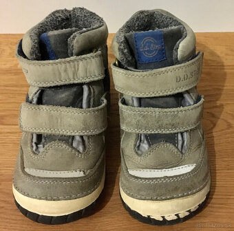 D.D.Step chlapcenske zimne kozene cislo 20 - barefoot - 3