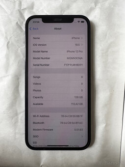 IPhone 12PRO 128MB BLUE + kopec prislušenstva - 3