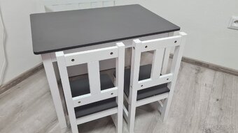 Detský stolík so stoličkami a lavicou s úložným priestorom - 3
