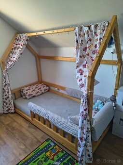 Postel 90x200 domček - 3