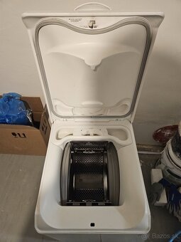 Práčka Zanussi ZWP 581 zhora plnená, bez korózie - 3