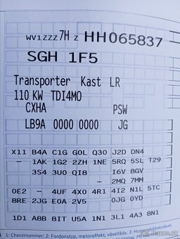 2016 VW Transporter 4x4 - 110kw - VYBAVA - 3