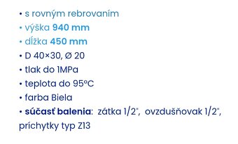 Kúpeľňový radiátor Solid - 3