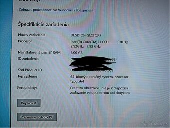 Stolný počítač HP - 3