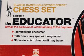 Vintage Šach - Educator - 3