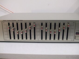 Equalizer strieb.2x7 pasmovy TECHNICS SH-Z250, vyroba JAPAN - 3