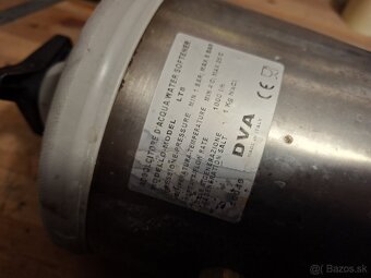 Zmäkčovací filter DVA LT8 – 8 litrov, nerezový, použitý - 3