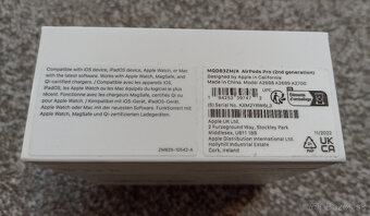 Apple AirPods Pro 2 – nové, funkčné, nikdy nepoužité airpody - 3