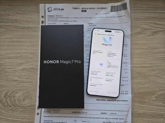 HONOR Magic7 Pro 12GB/512GB Black,top, zaruka Alza,kryt,sklo - 3