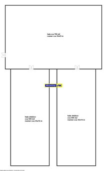 Haly na predaj Trnava 1 700 m2 - 3