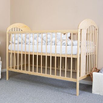 Luxusná biela postieľka (spúšťací bok) viac kusov / typov - 3