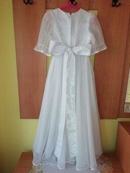 Šaty pre družičku alebo na 1.sv. prijímanie - 3