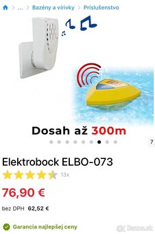 Bazenovy alarm ELBO - 3