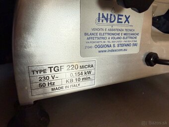 Nárezový stroj TGF 220 - 3