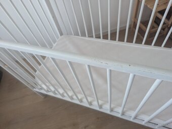 Detská postieľka polohovateľná 120x60 - 3