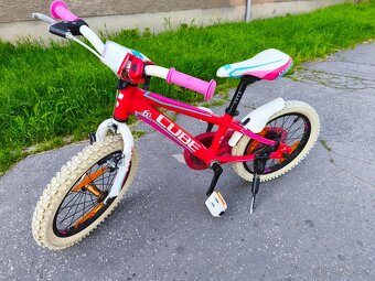 Dievčenský detský bicykel CUBE Kid 160 - 3