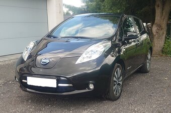 Nissan Leaf Tekna 2015, 24kW, čierna metalíza - 3