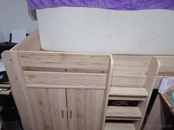 Poschodová posteľ s komodou - 3
