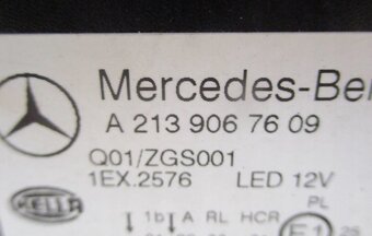 mercedes E svetlo w213 lift full led 2021 - 3