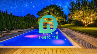 Dom s výhodami rezortu: bazén, vírivka, lounge bar a 7 izieb - 3