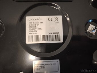 Predám nový nepoužívaný Pomalý Hrniec Crock Pot - 3