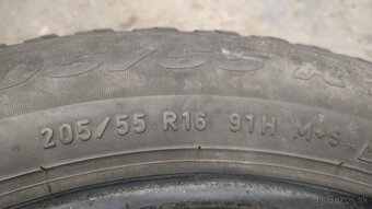205/55r16 zimne pney pirelli - 3