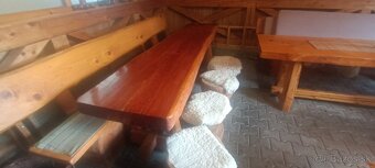 Záhradný nábytok - Stol a Lavice - 3