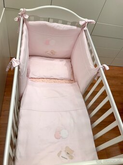 Detská postielka Nanan Puccio ružová - 3