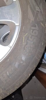 ALU Disky Peugeot + letné gumy - 3