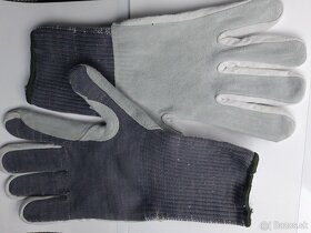 Koženné pracovné rukavice - Lebon metalgrip®d - 3