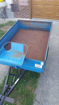 Prívesný vozík PVT400 tera vari agzat malotraktor - 3