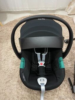 Cybex Aton B2 i-Size vajíčko + základňa + nastavce na kočík - 3