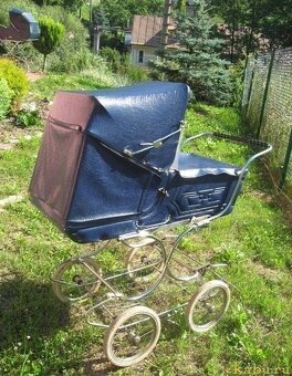 Retro kočík Stegner - okienkový. - 3