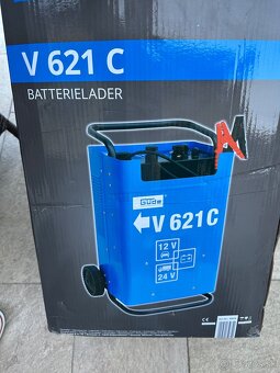 Profesionálna nabíjačka batérií Güde V621C - 3