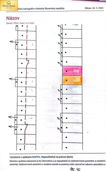 PREDAJ: EXKLUZÍVNY POZEMOK POD GARÁŽ 38M2 RAJEC - 3