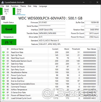 2.5" HDD pre notebook - 3