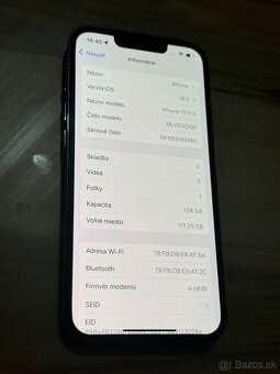 Predám Apple iPhone 13 PRO 128Gb Black Bežné Známky - 3