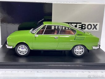 ŠKODA 110R ZELENÁ 1/24 WHITEBOX - 3