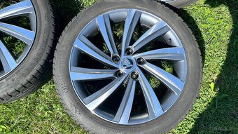 Zimná sada 5x112 r18 skoda - 3