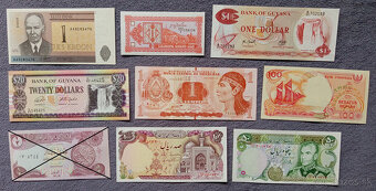 Bankovky svet UNC 2 - 3