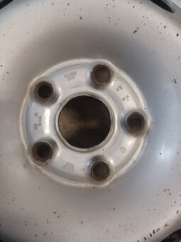 5x112, R15 ET47 plechové disky VW group - 3